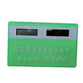 Blank Colorful Card Solar Calculator